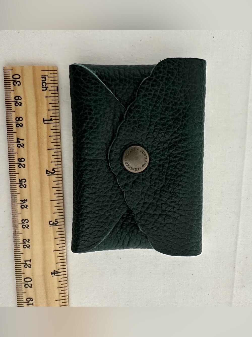 NEW Portland Leather Goods Mini Daisy Wallet Color Possibly Bacalar Great Gift - Picture 8 of 9